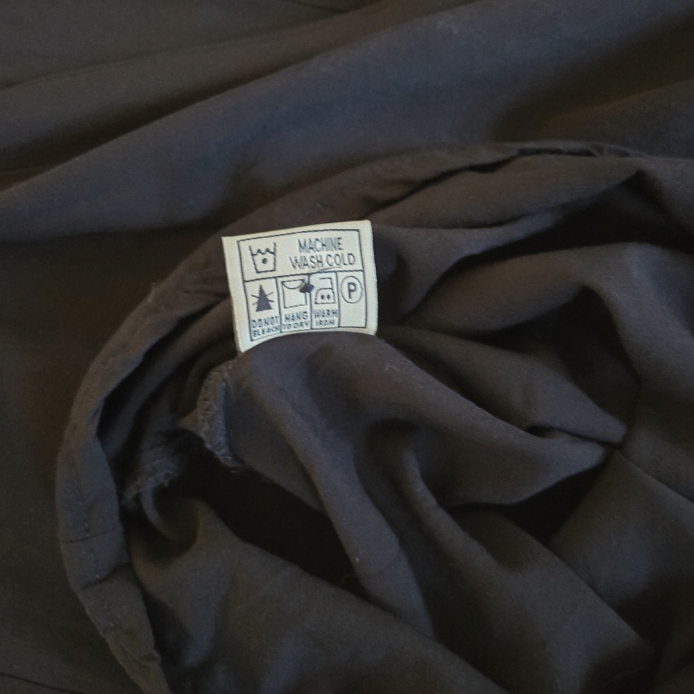 Shukr Clothing Women's Black 100% Rayon Maxi Long Dress Size Large - Picture 11 of 11